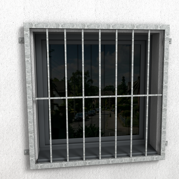 Fenstergitter Atlas 02 verzinkt