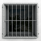 Stabiles Fenstergitter – Befestigungsabstand 1290 mm, Höhe 985 mm - DeinMetallbauer.shop