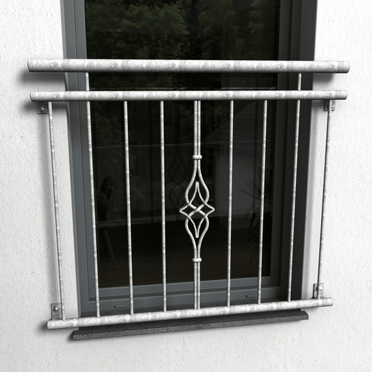 Französischer Balkon 02 verzinkt - DeinMetallbauer.shop