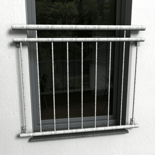 Französischer Balkon 01 verzinkt - DeinMetallbauer.shop