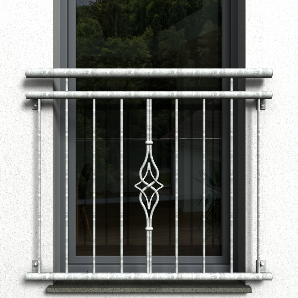 Französischer Balkon 02 verzinkt
