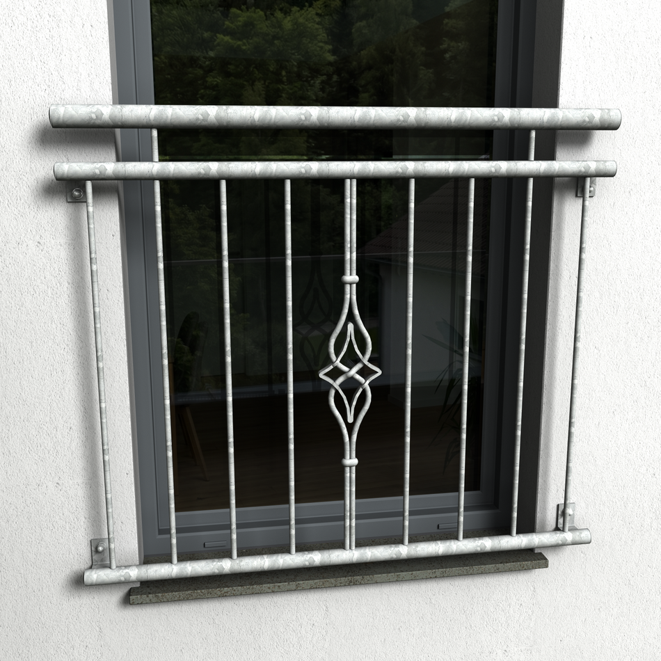 Französischer Balkon 02 verzinkt