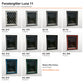 Fenstergitter Luna 11 verzinkt - DeinMetallbauer.shop