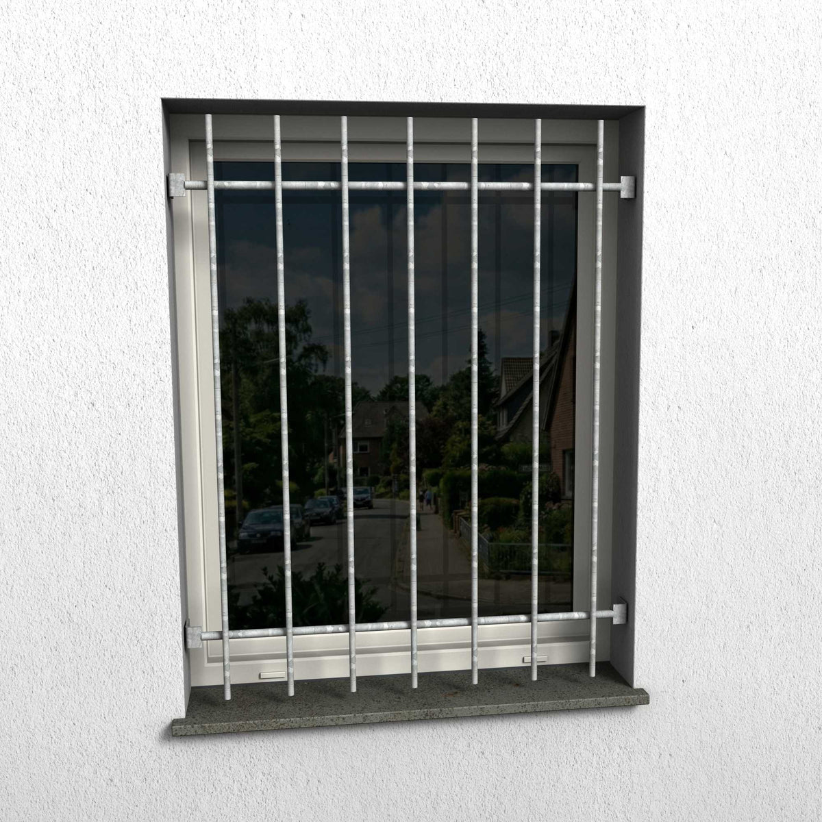 Fenstergitter Ferro 29 verzinkt - DeinMetallbauer.shop