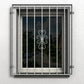 Fenstergitter Luna 42 verzinkt - DeinMetallbauer.shop
