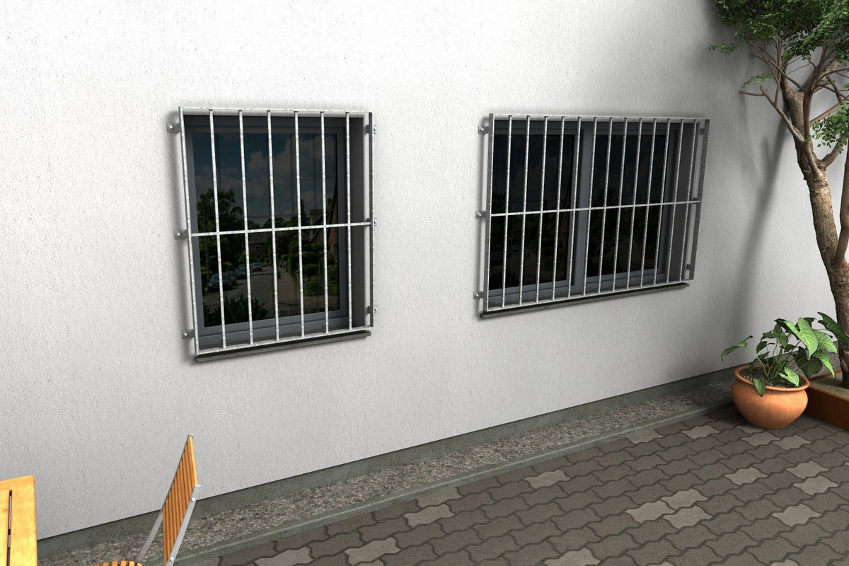 Fenstergitter Atlas 46 verzinkt - DeinMetallbauer.shop