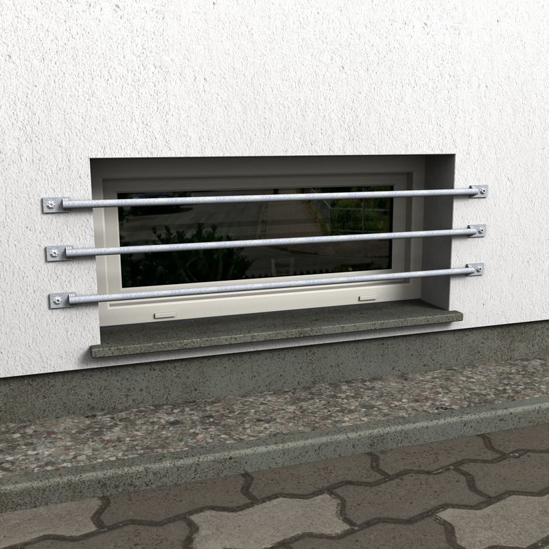 Fenstergitter Stangen