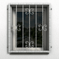 Fenstergitter Luna 35 verzinkt - DeinMetallbauer.shop