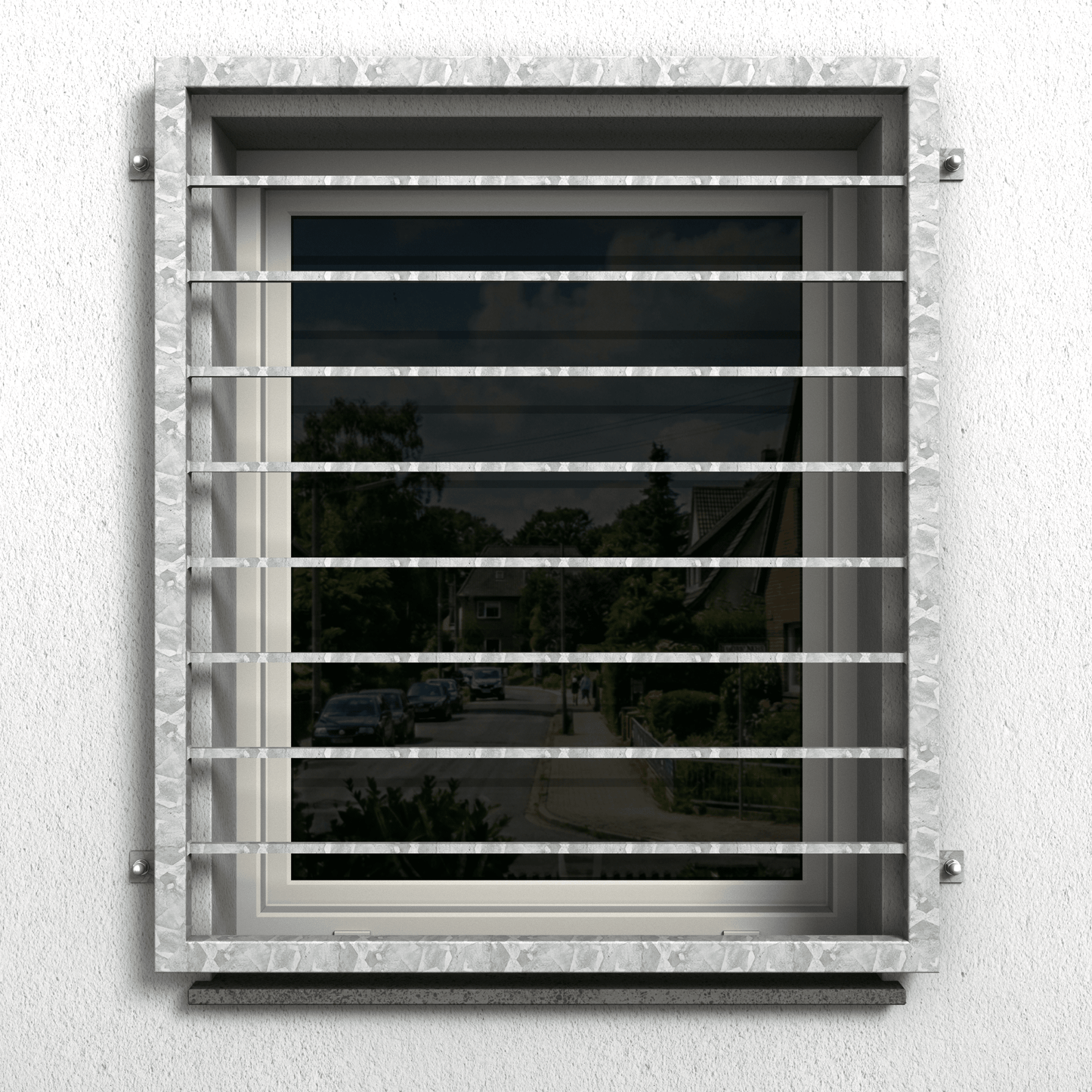 Fenstergitter Atlas 38 verzinkt - DeinMetallbauer.shop