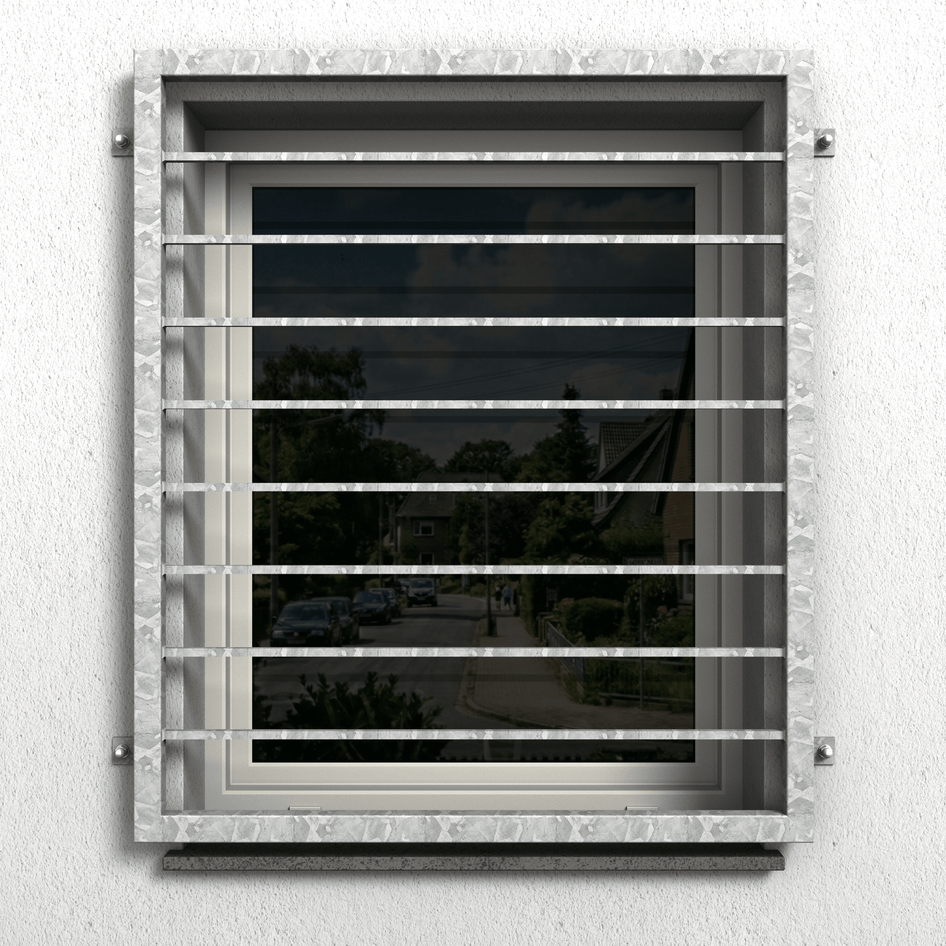 Fenstergitter Atlas 38 verzinkt - DeinMetallbauer.shop