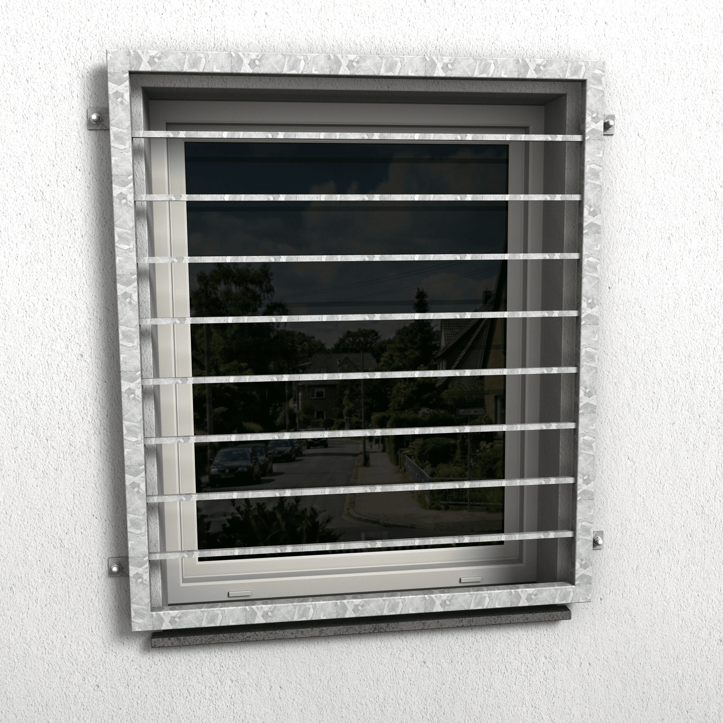 Fenstergitter Atlas 38 verzinkt - DeinMetallbauer.shop