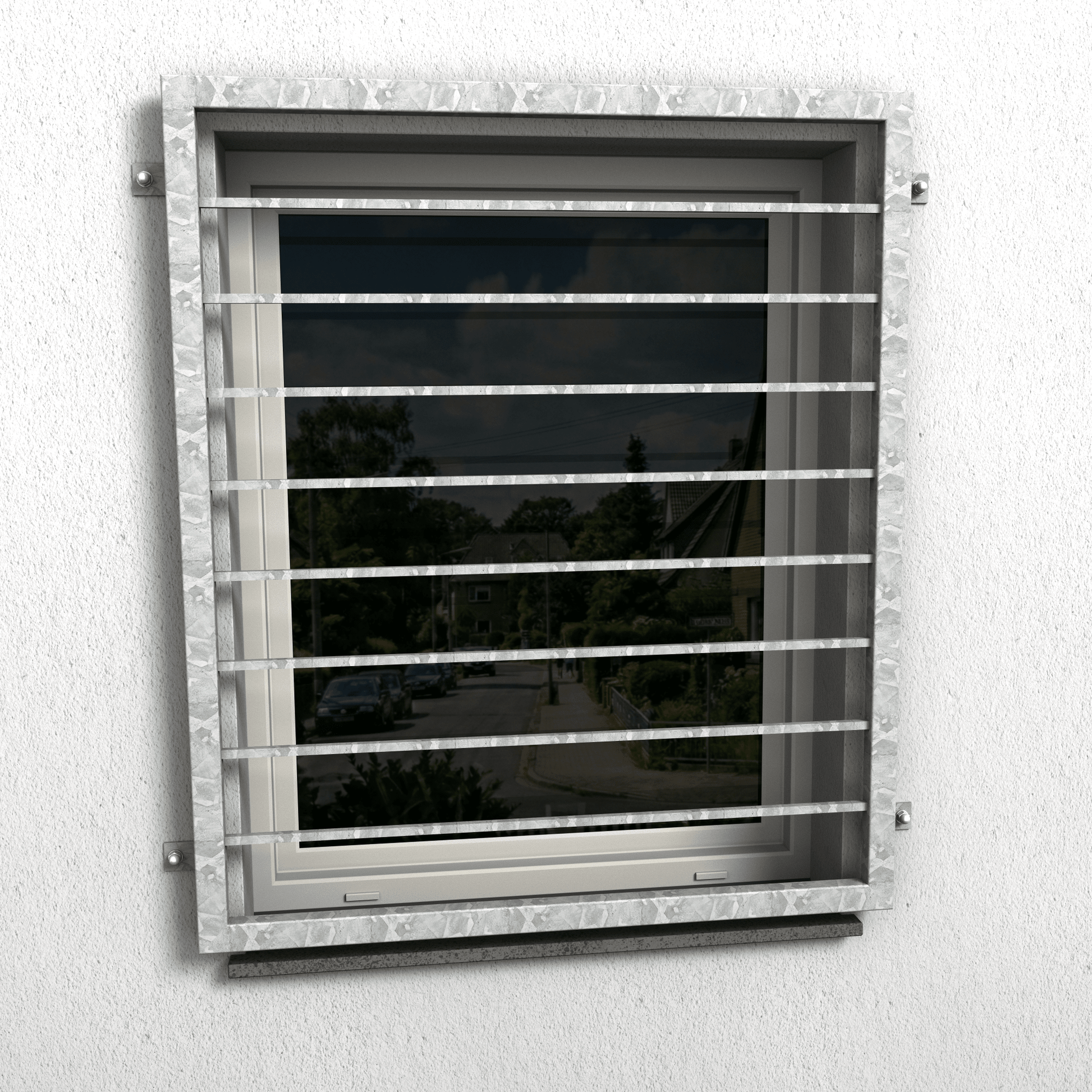 Fenstergitter Atlas 38 verzinkt - DeinMetallbauer.shop