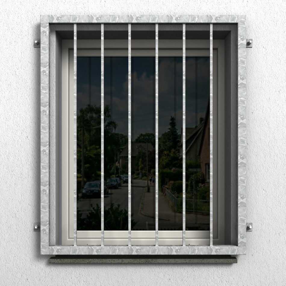Fenstergitter Atlas 41 verzinkt