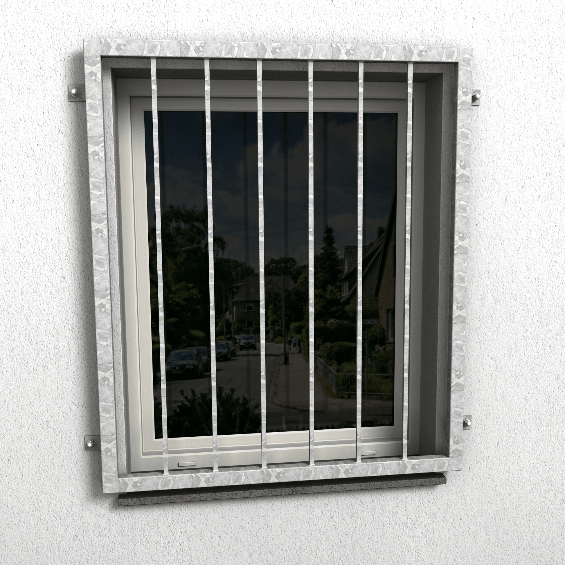 Fenstergitter Atlas 41 verzinkt - DeinMetallbauer.shop