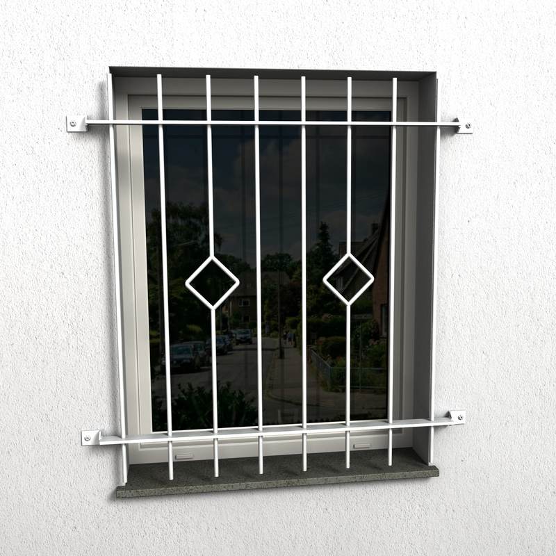 Fenstergitter Edelstahl (Folgt)