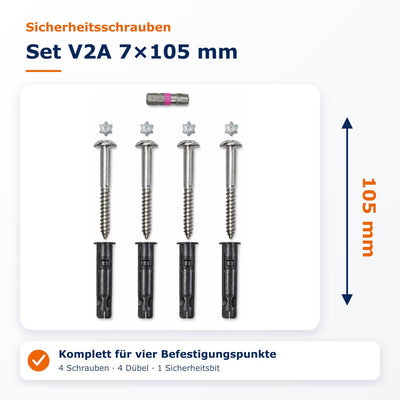 Sicherheitsschrauben