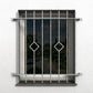 Fenstergitter Ferro 01 verzinkt - DeinMetallbauer.shop