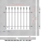 Fenstergitter Ferro 09 verzinkt - DeinMetallbauer.shop