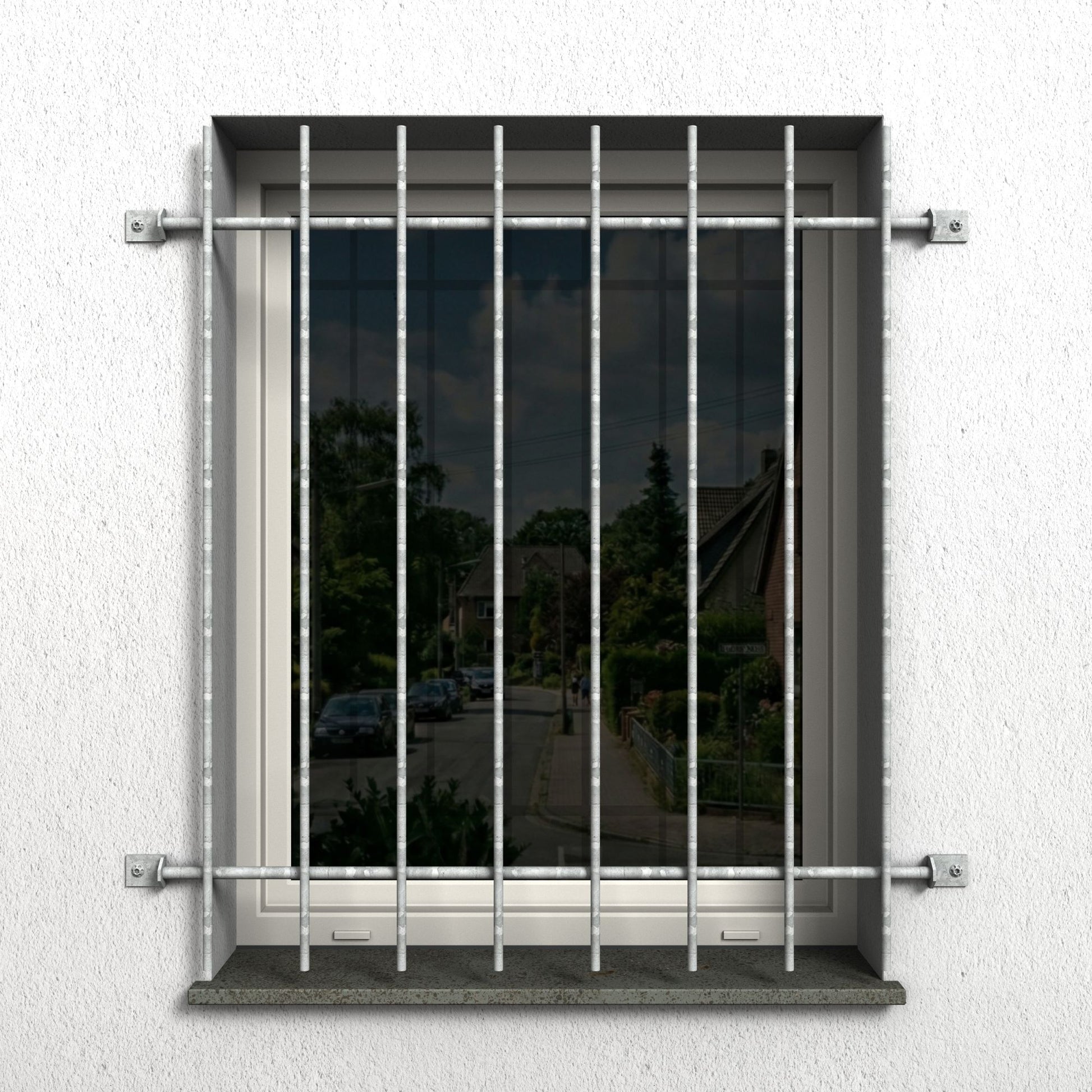 Fenstergitter Ferro 29 verzinkt - DeinMetallbauer.shop