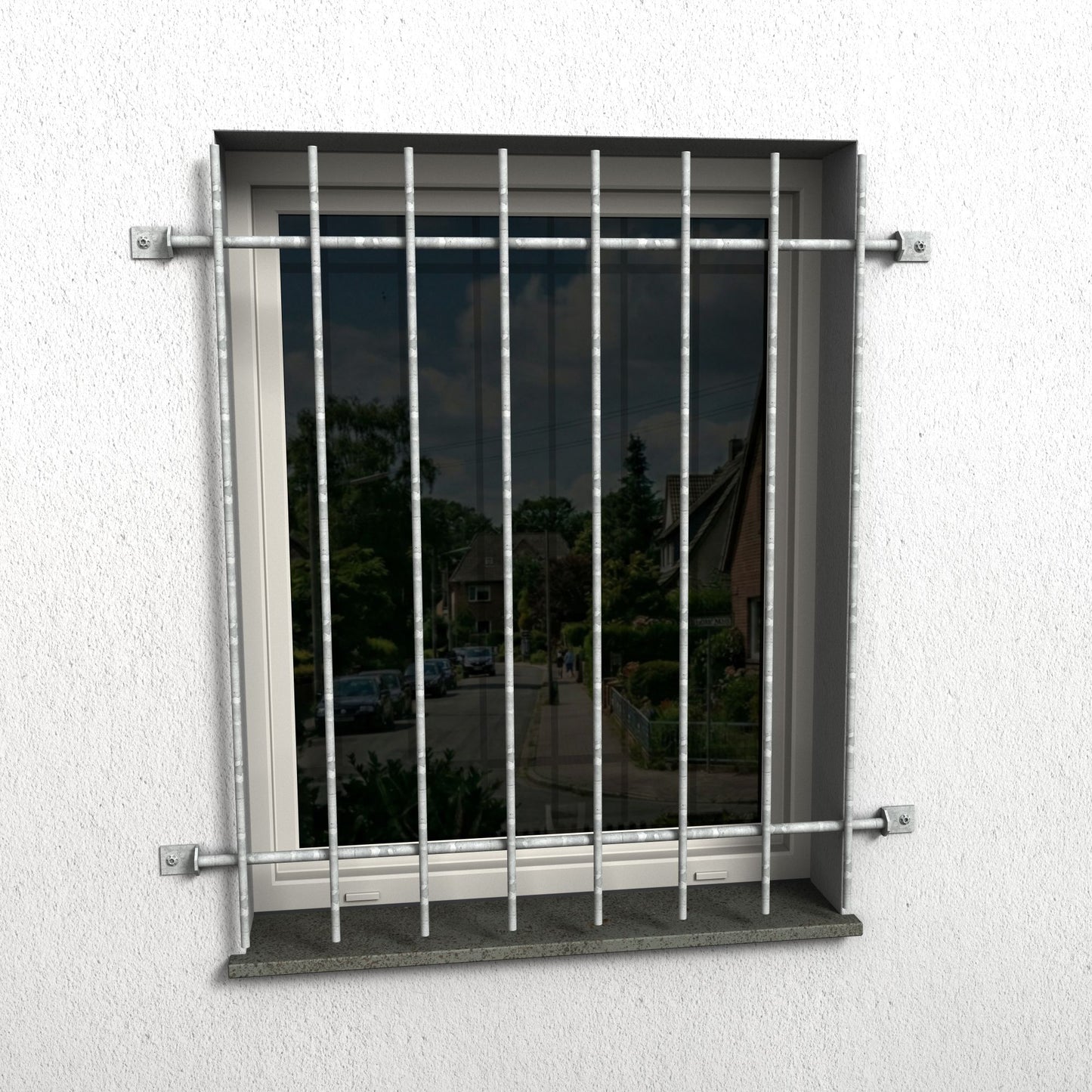 Fenstergitter Ferro 29 verzinkt - DeinMetallbauer.shop