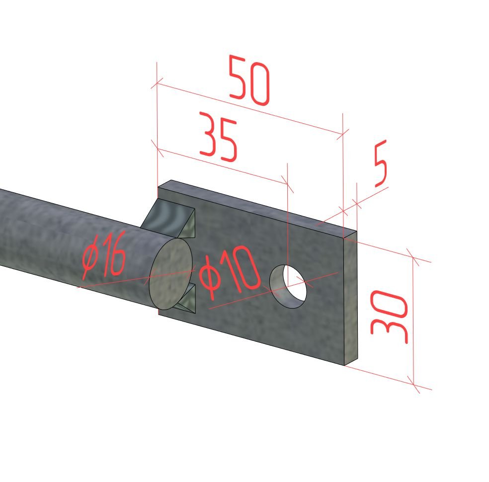 Fenstergitter Nova 30 (1 Stk) verzinkt - DeinMetallbauer.shop