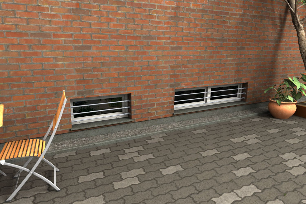Fenstergitter Nova 31 (1 Stk.) verzinkt - DeinMetallbauer.shop